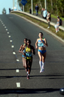 2008 BUPA Great North Run leader Magdalene Mukunzi from Gete Wami and Jo Pavey